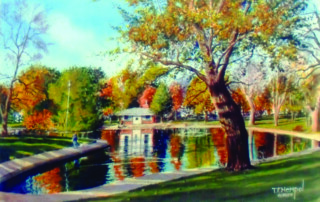 Vander Veer Park Duck Lagoon